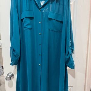 Teal Women's Blouse